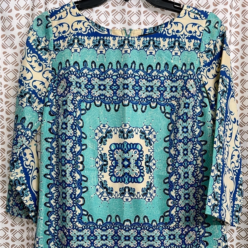 The Limited Scarf Dress Geometric Pattern Women’s XS